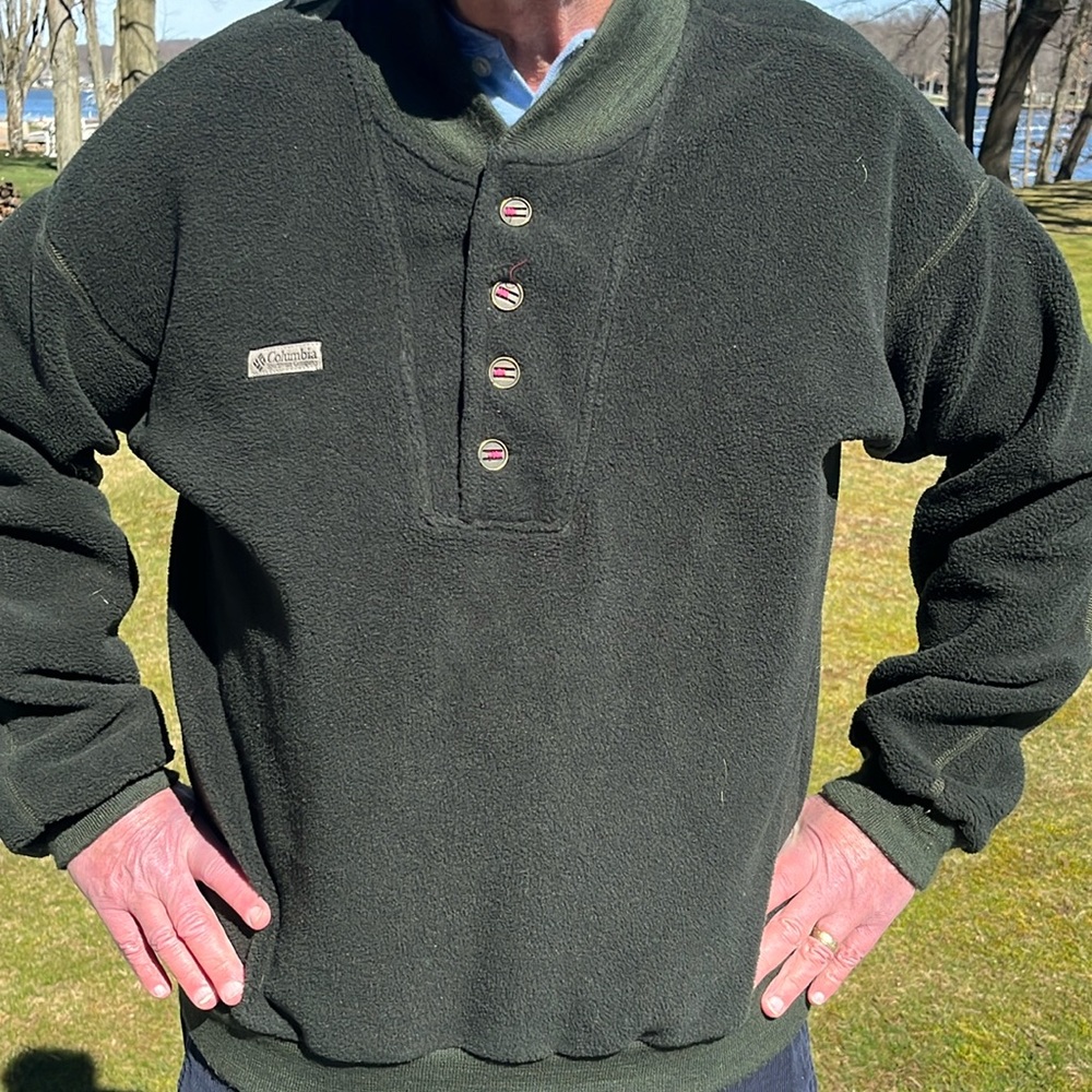 Columbia heavy weight fleece L